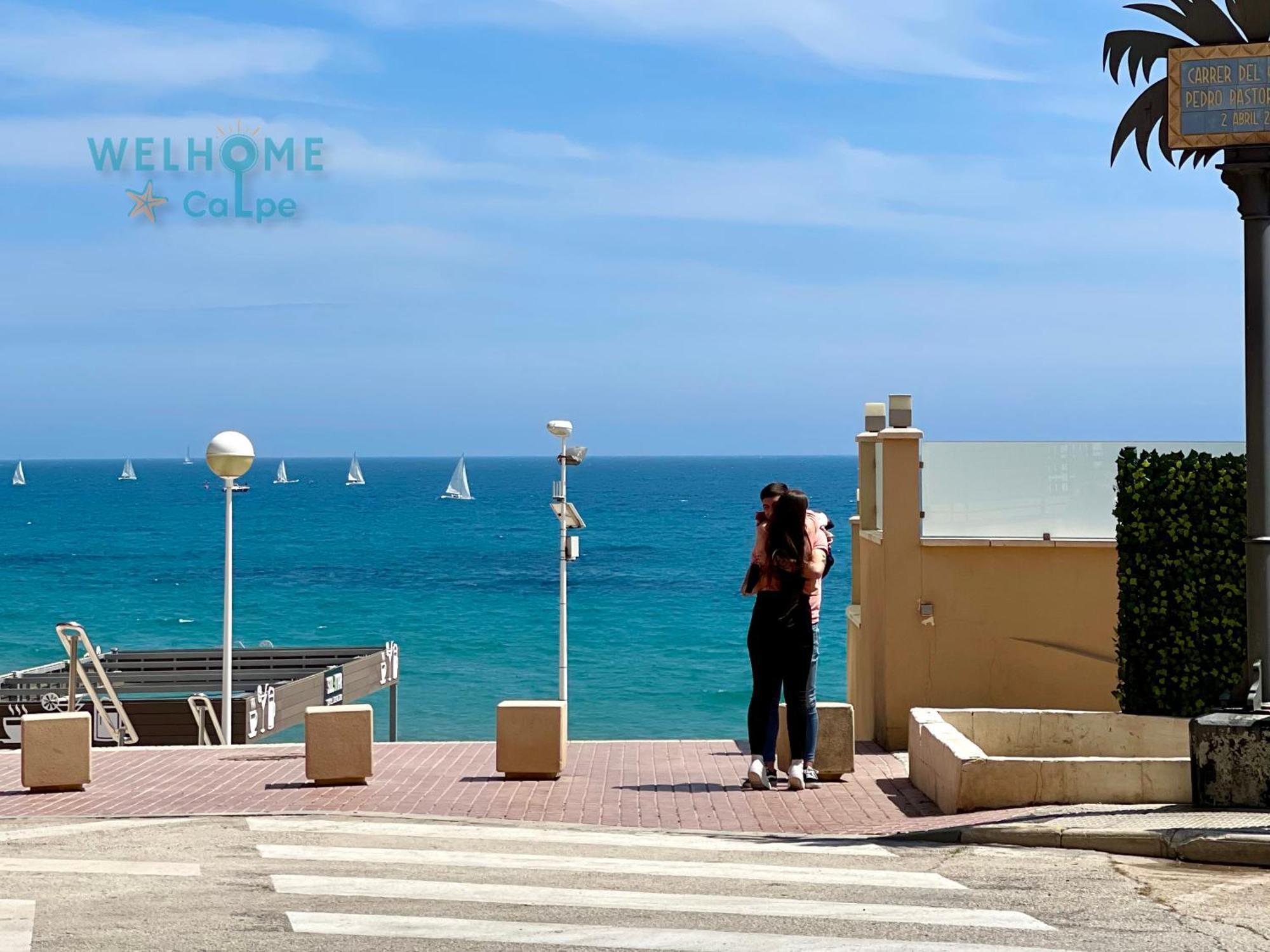 Orquidea Comodo Apartamento: Vista Al Mar, Piscina, Parking Calp Dış mekan fotoğraf