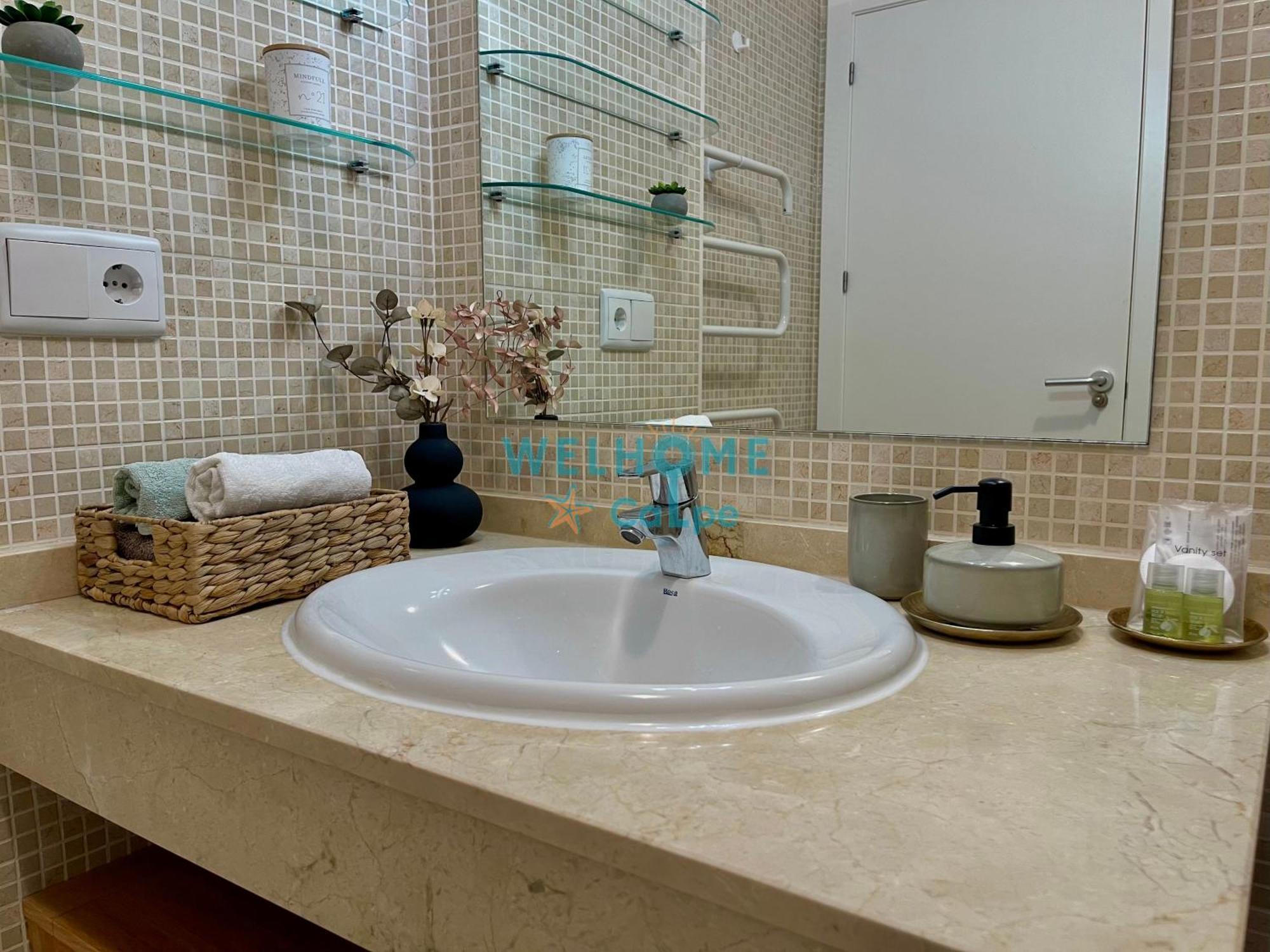 Orquidea Comodo Apartamento: Vista Al Mar, Piscina, Parking Calp Dış mekan fotoğraf