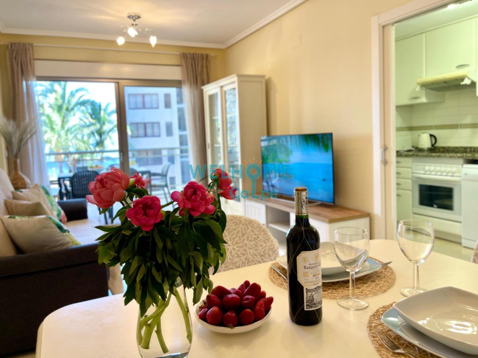 Orquidea Comodo Apartamento: Vista Al Mar, Piscina, Parking Calp Dış mekan fotoğraf