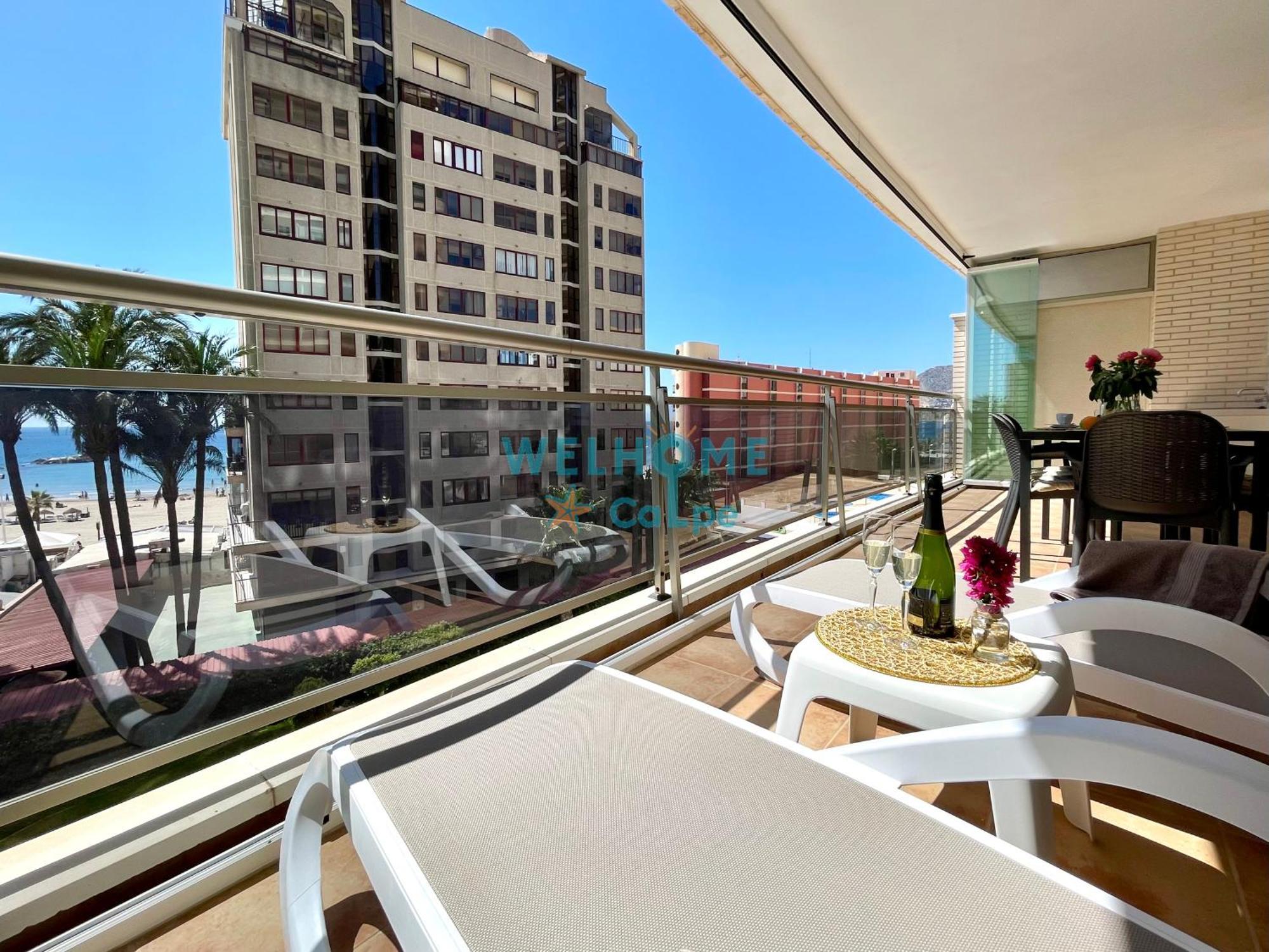 Orquidea Comodo Apartamento: Vista Al Mar, Piscina, Parking Calp Dış mekan fotoğraf