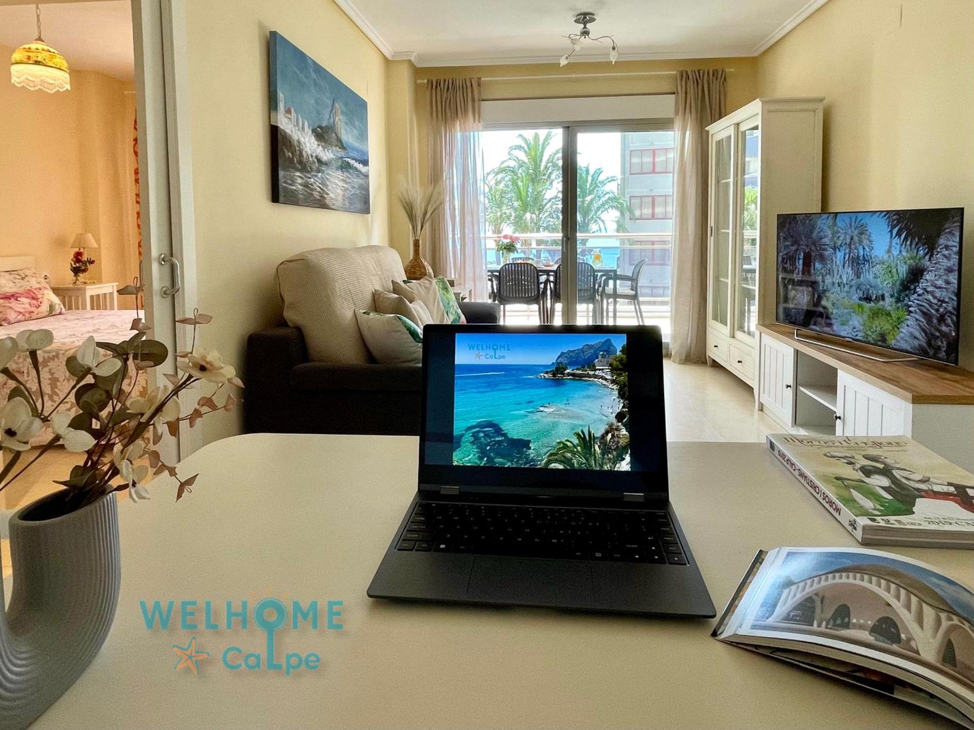 Orquidea Comodo Apartamento: Vista Al Mar, Piscina, Parking Calp Dış mekan fotoğraf