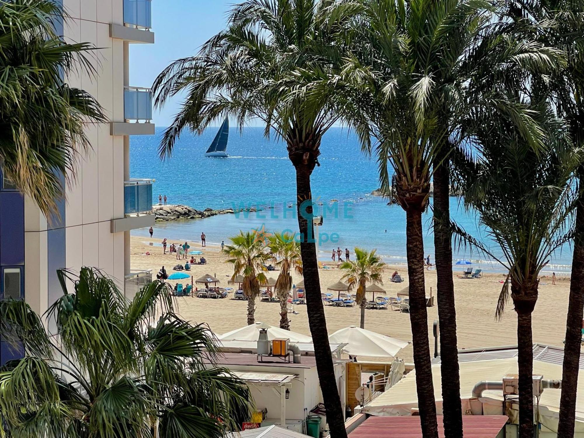 Orquidea Comodo Apartamento: Vista Al Mar, Piscina, Parking Calp Dış mekan fotoğraf